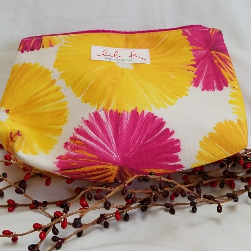 Lala dk for Clinique Cosmetic bag
